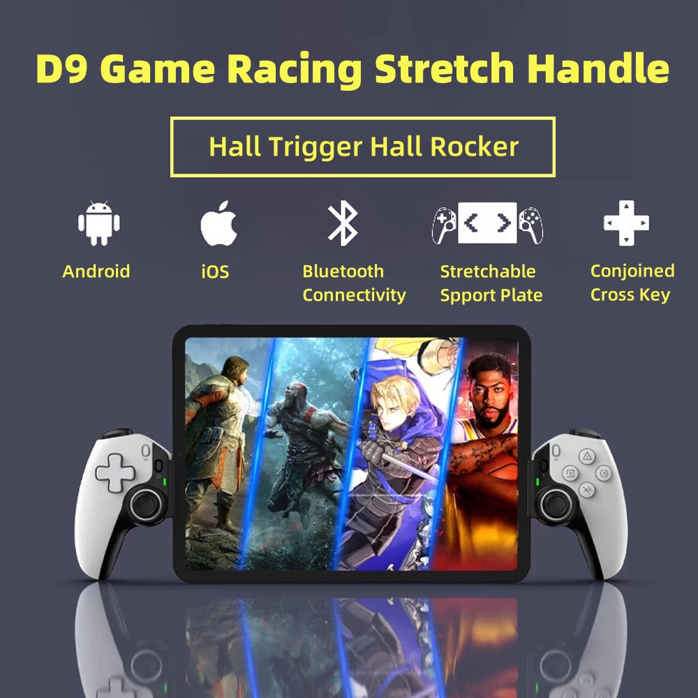 Gaming Console For Ipad - Bezprzewodowy kontroler do tabletu D9, joystick