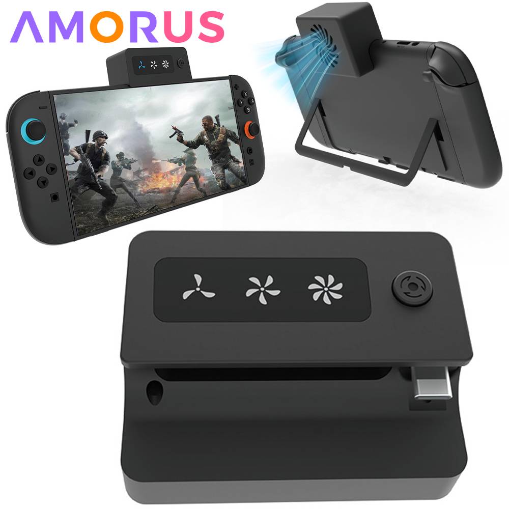 Gaming Console Nintendo Switch 2 - Przenośny wentylator chłodzący do Switch 2,