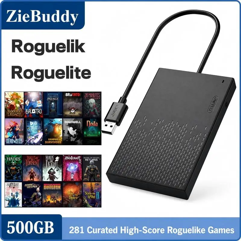 Gaming Console Download - ZieBuddy Plug and Play Dysk Twardy