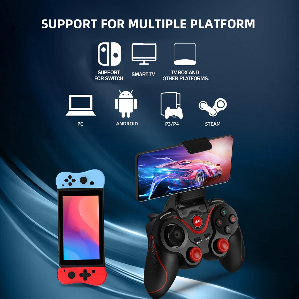 GAMINJA Bezprzewodowy kontrole – Gaming Console For Smart Tv recenzja i cena