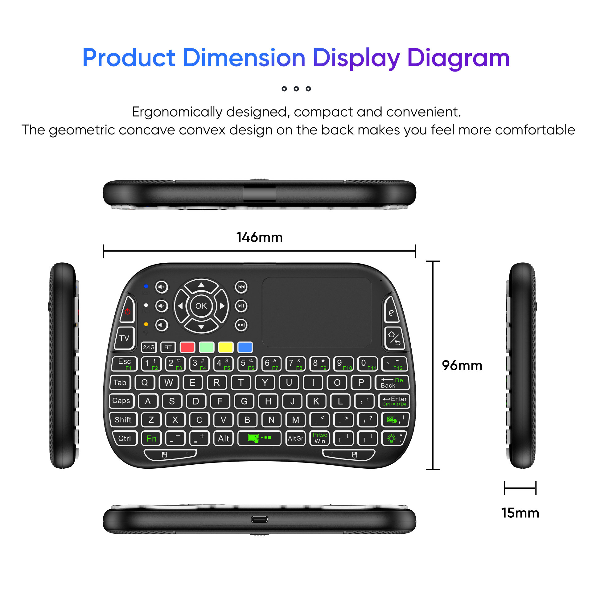 Nowa mini bezprzewodowa klawia – Gaming Console For Smart Tv recenzja i cena