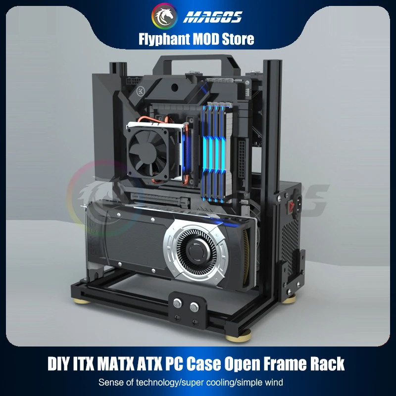 DIY Gamer Cabinet ITX MATX ATX – Console Gaming Pc Case recenzja i cena