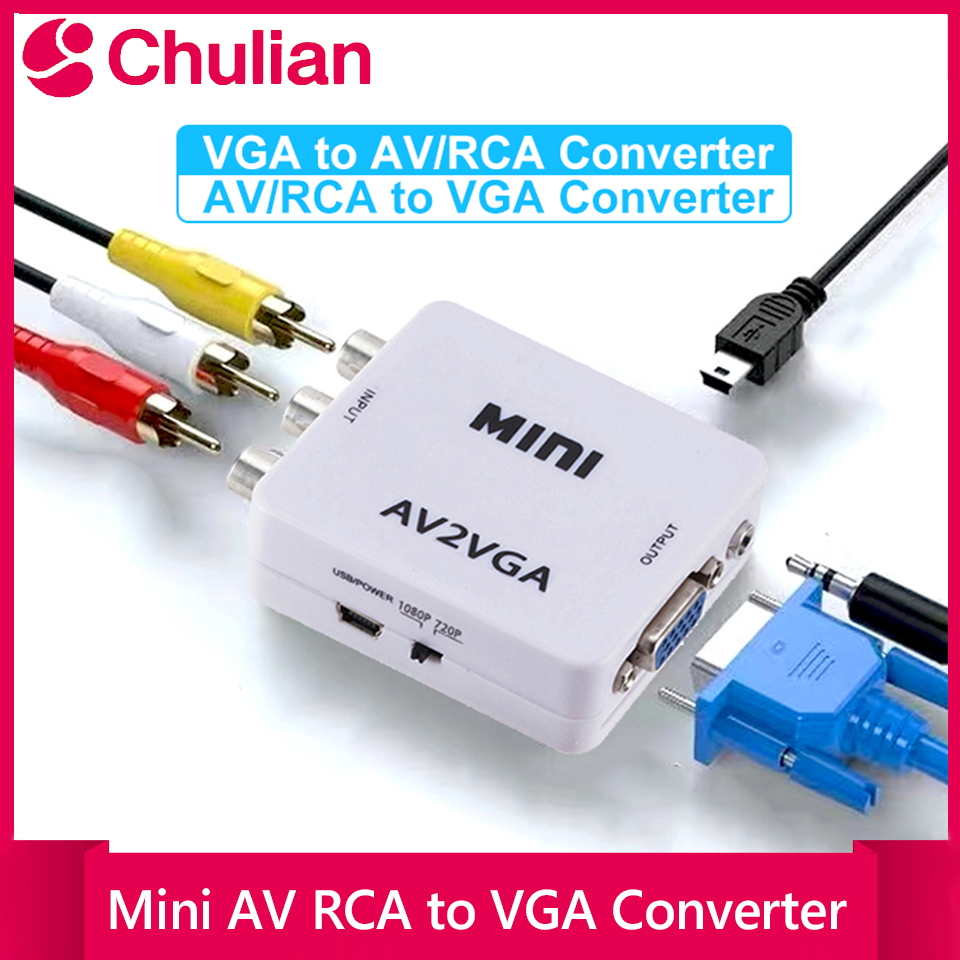 Konwerter VGA na AV 1080P Adap – Gaming Console Or Pc recenzja i cena