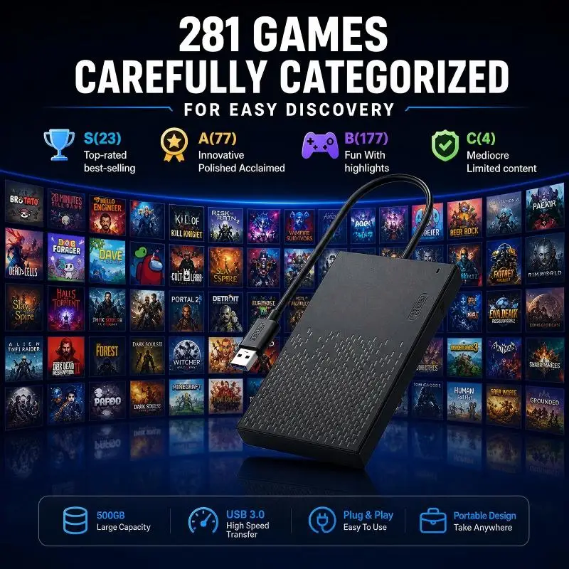 ZieBuddy Plug and Play Dysk Tw – Gaming Console Download recenzja i cena